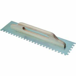 Desempenadeira para Drywall Dentada Aço 12x48 Brico Forte