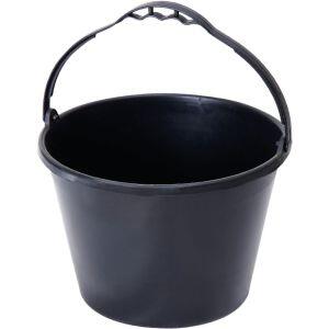 Balde para Concreto Brico Forte 12L PVC Preto