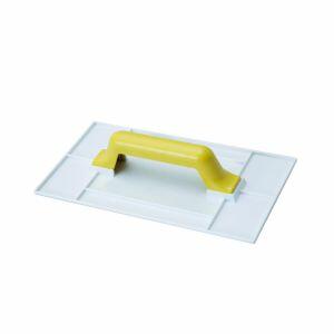 Desempenadeira para Grafiato 14x27 Branco/Amarelo Brico Forte