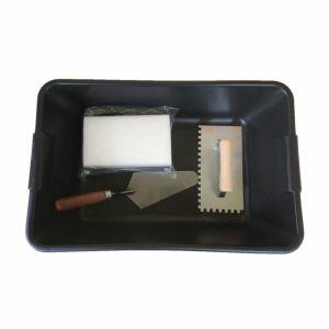 Kit de Ferramentas para Pedreiro Brico Forte 4 Peças Preto