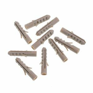 Bucha para Concreto Bemfixa 8mm sem Anel Cinza 10 Peças