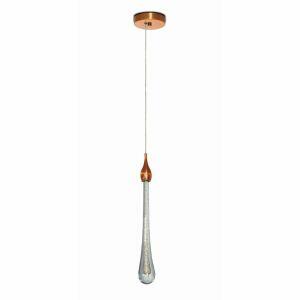 Pendente LED Shine 3000K 2W Cobre Polido Luz Amarela Spot Line