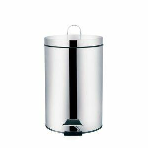 Lixeira Inox Pedal Ágata 3L Mor