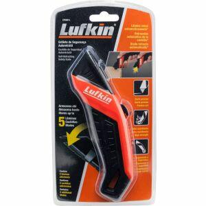 Estilete Autoretratil Segurança Apex Preto/Laranja Lufkin