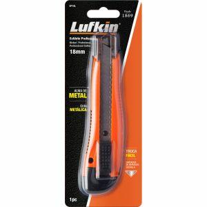 Estilete Profissional Apex 18mm Laranja Lufkin