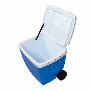 Caixa Térmica com Rodinhas Mor 42L Azul