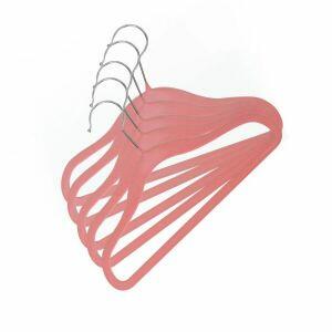 Cabide Vizapi 29x20cm 05 Peças Rosa Bebê