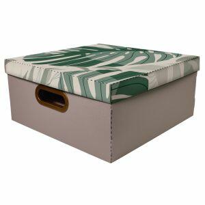 Caixa Organizadora Dello 12,5L Folha