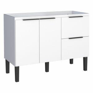 Balcão de Cozinha Cisne 114cm Branco Cozimax Balcão de Cozinha Cisne 114cm Branco Cozimax