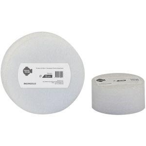 Bobina Salva Piso 10cm Salva Ralo Branca Bobina Salva Piso 10cm Salva Ralo Branca