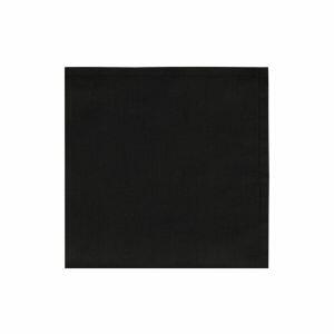 Kit Guardanapo Copa e Cia Home Preto 4 Peças
