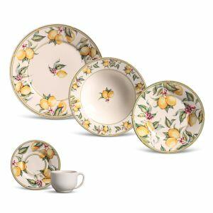 Jogo de Jantar Porto Brasil Mônaco Limone 30 Peças Jogo de Jantar Porto Brasil Mônaco Limone 30 Peças