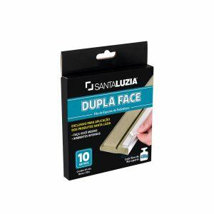 Fita Dupla Face Santa Luzia 12mmx10m Espuma Polietileno Branca