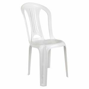 Cadeira de Plástico Mor Bistrô Branca