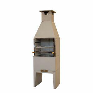 Churrasqueira Pré Moldada Lisa 75 cm Natural Primus Churrasqueira Pré Moldada Lisa 75 cm Natural Primus