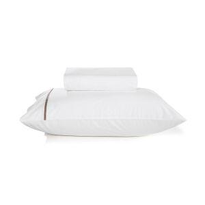 Jogo de Cama Solteiro Karsten 1,80x2,55m Liam Branco