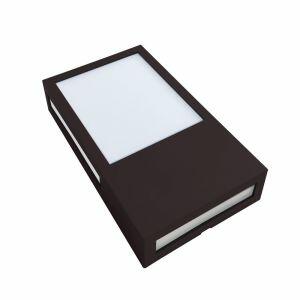 Arandela LED 12W Cube Bivolt 6500K Preto Luz Branca Avant