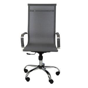 Cadeira de escritório Work com braços Cinza Diagonal