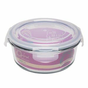 Pote de Vidro Oxford 950ml Redondo Hermético