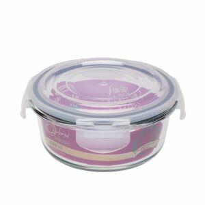 Pote de Vidro Oxford 620ml Redondo Hermético