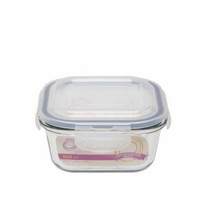 Pote de Vidro Oxford 520ml Quadrado Hermético