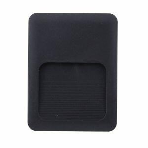 Balizador LED Gadol 2W 3000K Preto Luz Amarela Gaya Balizador LED Gadol 2W 3000K Preto Luz Amarela Gaya