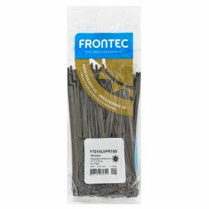 Abraçadeira Nylon 3,7x150mm Preto 100 Peças Frontec