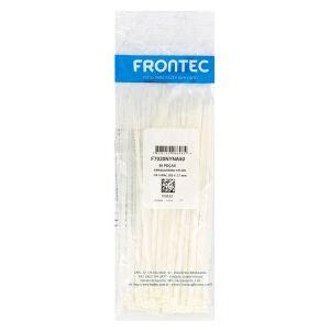 Abraçadeira Nylon 3,7x202mm Natural 50 Peças Frontec