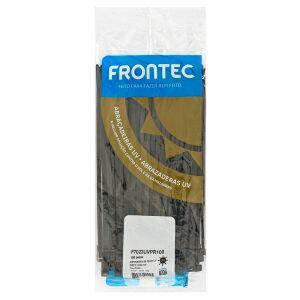 Abraçadeira Nylon 4,8x200mm Preto 100 Peças Frontec