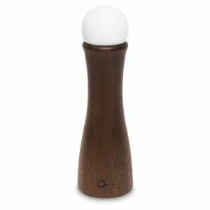 Moedor de Sal ou Pimenta Oxford 20cm Branco e Madeira