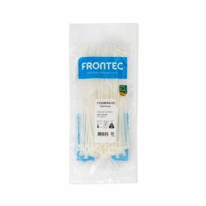 Abraçadeira Nylon 4,8x238mm Natural 100 Peças Frontec Abraçadeira Nylon 4,8x238mm Natural 100 Peças Frontec