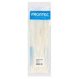 Abraçadeira Nylon 4,8x238mm Natural 100 Peças Frontec Abraçadeira Nylon 4,8x238mm Natural 100 Peças Frontec