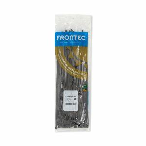 Abraçadeira Nylon 4,8x300mm Preto 100 Peças Frontec Abraçadeira Nylon 4,8x300mm Preto 100 Peças Frontec