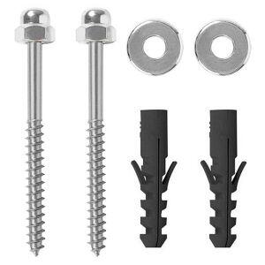 Parafusos com Buchas 2 Peças WC Inox 10mm Delta Metais