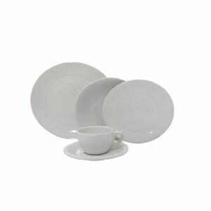 Jogo de Jantar Oxford 20 Peças Branco Jogo de Jantar Oxford 20 Peças Branco