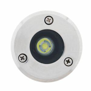Balizador de Embutir 3W 0,170 Kg Verde Gaya