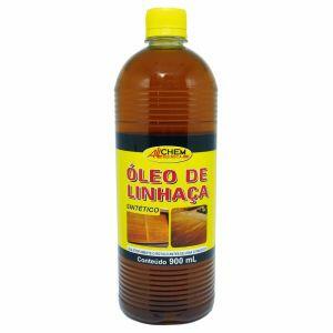 Óleo de Linhaça Sintético Allchem 900ml Marrom Claro
