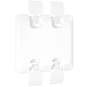 Placa 4"x4" Cega Pial Pop Branco c/Suporte