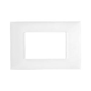 Placa Plus+ 3 Seções Branco Pial