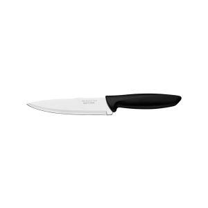 Faca de Cozinha 8" Tramontina Plenus Preto Inox