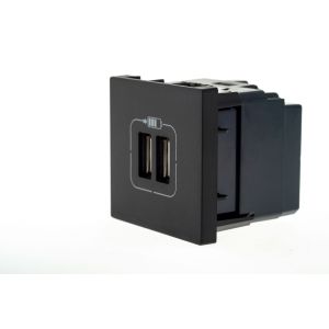 Carregador USB Pial Plus+ Preto 2m Carregador USB Pial Plus+ Preto 2m