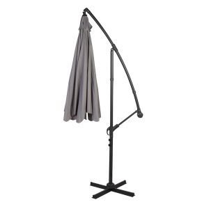 Ombrelone Alumínio 300cm Cinza Fascino Ombrelone Alumínio 300cm Cinza Fascino