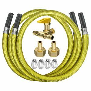 Kit Instalação para Fogão, forno e Cooktop 125cm Verde Amarelo Roco