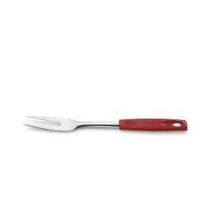 Garfo Trinchante em aço inox Asti 30cm com cabo Vermelho Brinox