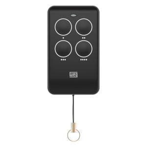 Controle Remoto Smart RF Whome Preto Brilho Roma