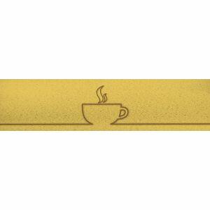 Passadeira de cozinha Polipropileno Kit Café Euro Mats