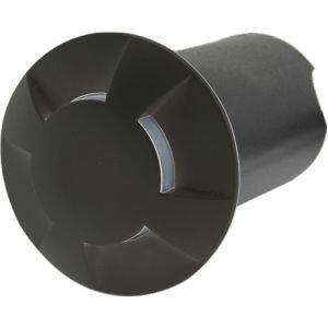 Balizador Embutido Sparkle Light 1W 3000K 4AB Preto Luz Amarela Bronzearte