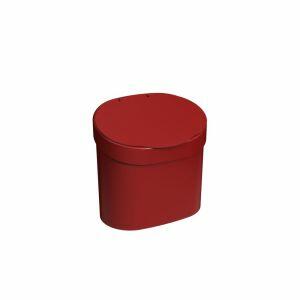 Lixeira para Pia Basic 4L Vermelho Bold Coza