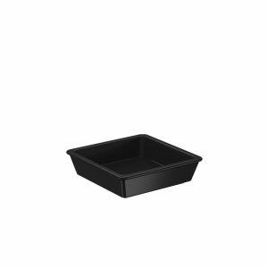 Molheira para Shoyu de plástico Uno 50ml Preto Coza