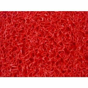 Tapete Capacho Vinil Liso Vermelho 60 x 40 cm Euro Mats